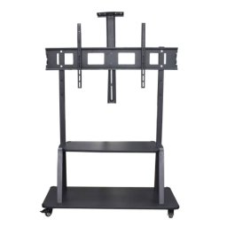 Supporto Per Tv Con Ruote Fino A 130 Kg Max Vesa 1200X600 E Video Fino A 180"