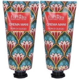 Euphidra Crema Mani Fiori di Ciliegio 2x50 ml