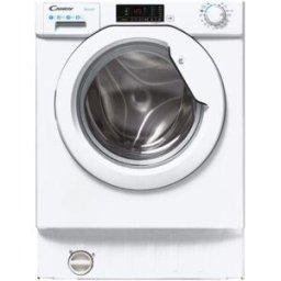 Candy Smart Cbw 27d1e-S Lavatrice Da Incasso A Carica Frontale 7 Kg Classe D 1200 Giri 16 Programmi Partenza Ritardata Bianco 60x53x82
