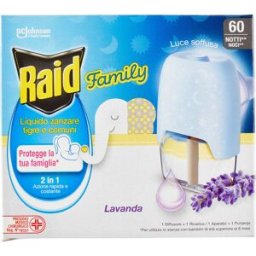 Raid Liquido Family Base E Ricarica, 60 Notti