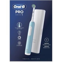 Procter & gamble srl ORALB PRO 1 BLU SPAZZ ELETT+TC