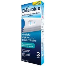 Procter & gamble srl CLEARBLUE TEST GRAVIDANZA 3PZ