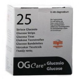 Biochemical system intern. spa OGCARE GLICEMIA 25STR
