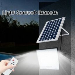 AVACOM 300W 200W 100W Luci solari IP65 Impermeabile Proiettore esterno Faretto Giardino LED Riflettore Lampione stradale Luci di inondazione da parete