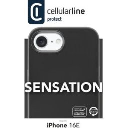 Cellular Line Cover iPhone 16e/17e Sensationiphse4k Nero