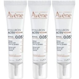 Avene Eau Thermale Avène HYALURON ACTIV PROCEDURE Micro-Lift Crema Labbra & Occhi - 0,05% Retinaldeide 3x15 ml