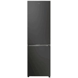 Candy FRIGORIFERO COMBINATO CNCQ2T518EB, Capacità netta totale 279 l, Rumorosità: 38 dB(A), 4 ripiani, Dimensioni: L 54,5 cm A 182,5 P 60,2 cm, Nero, Classe E