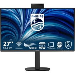 Philips Monitor 27 Led Ips Qhd 16:9 4ms 350 Cdm, Pivot, Usb-C Hub, Webcam, Dp/hdmi, Multimediale