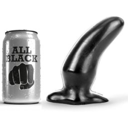 Plug Anale All Black — Silicone, 13 cm