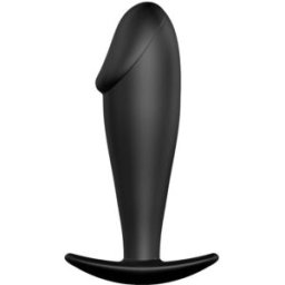 PRETTY LOVE BOTTOM Plug Anale Realistico Pretty Love — Silicone, Nero