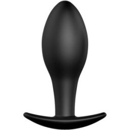 PRETTY LOVE PARTY UP Plug Anale in Silicone Pretty Love — 8.5 cm, Nero