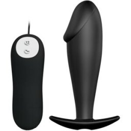 PRETTY LOVE BOTTOM Plug Anale Vibrante Pretty Love — Silicone, 12 Modalità