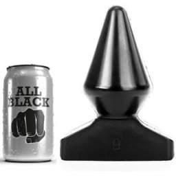 Plug Anale All Black — 18,5 cm