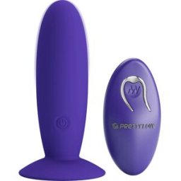Plug Anale Vibrante Pretty Love Youth — Silicone, Telecomando