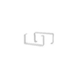 Tecnomat 2 STAFFE FERMATUBO RETTANGOLARI 220x55 mm PER ASPIRAZIONE CAPPE