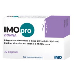 Imopro Donna 30 capsule integratore donna per benessere intimo e vie urinarie - IMO Spa
