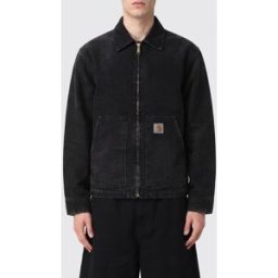 Carhartt Giacca camicia OG Arcan in cotone con zip e tasche a toppa Grigio Taglia XL