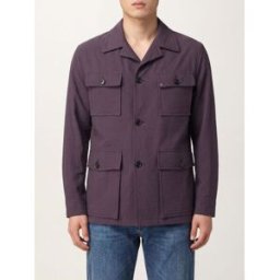 Tagliatore Giacca camicia in cotone Marrone Taglia 54