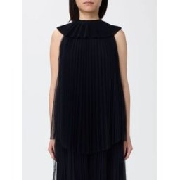 Fabiana Filippi Abito in tulle plissettato Blue Taglia 44
