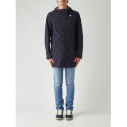 K-Way Giacca a vento Jacko in tessuto tecnico Blue Navy Taglia XXL