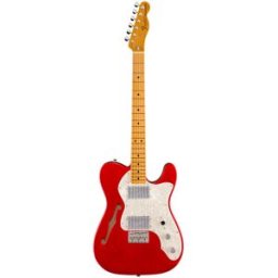 Fender AV II 72 Tele Thinline MN CAR Candy Apple Red