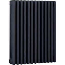 HudsonReed Radiatore Orizzontale a Colonne (4 Colonne) 750mm x 605mm - Blu (Regal Blu) - Regent