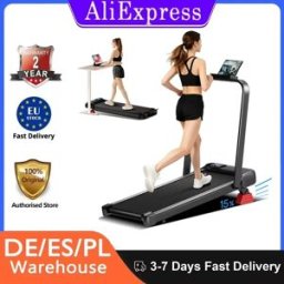 ROBORE Tapis Roulant U18F con Inclinazione del 15%, Velocità Massima 10,5 Km/h, Motore da 2,5 CV, 3 Livelli di Inclinazione, Capacità 136 kg, Display LED, Bassa Rumorosità
