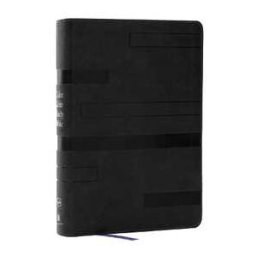 Thomas Nelson Color Code Study Bible, Revealing God's Truth Color by Color (KJV, Black Leathersoft, Red Letter, Thumb Indexed)