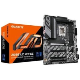 Gigabyte Z890 Ud Wi-Fi 6e Scheda Madre - Supporta Cpu Intel Core Ultra (Serie 2), Vrm A 12+1+2 Fasi, Fino A 8800mhz Ddr5 (Oc), 1xpcie 5.0 + 2xpcie 4.0, Wi-Fi 6e, Lan 2.5gbe, Usb 4
