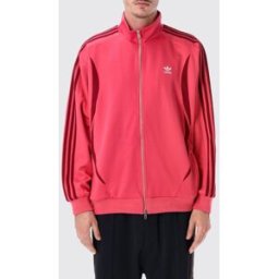 Giacca da tuta Adidas Originals x Wales Bonner con collo alto e logo ricamato Rosa Taglia XL