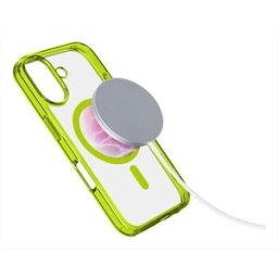 Cellular Line Cover Case Iconic Mag Per iPhone 16 Plus-lime