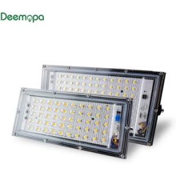 DEEMOPA Luce di inondazione a LED 220V 110V Proiettore 50W Lampione stradale a LED Illuminazione paesaggistica impermeabile IP65 Faretto a LED Illuminazione per esterni