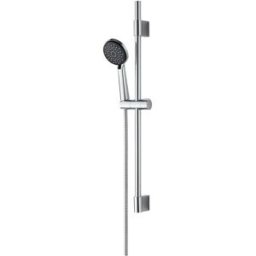 Aquapro SALISCENDI DOCCIA ACQUAPRO FLAMI 3 GETTI CROMO INTERASSE FISSO 68 cm ASTA 70 cm