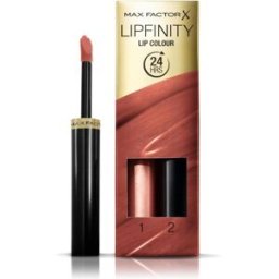 Max Factor, Rossetto + Lucidalabbra, Lipfinity (70 Piccante)