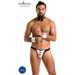 PASSION MEN Slip Sexy da Uomo Passion 036 Alfrojo — Nero, L/XL