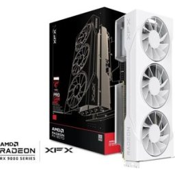 Pine XFX Gaming RX 9070 GRE Triple White Grafikkarte 12GB GDDR6, DP, HDMI (RX-97GRE29W7)