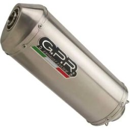 Gpr Exclusive Silenziatore Omologato Satinox Mid Line System V-strom Dl 650 12-16 Euro 3 Silver / Silver Homologated