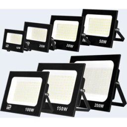 NONE Faretto da esterno impermeabile IP66 per percorso Faretto a LED AC220V 10W 20W 30W 50W 100W 200W Lampada da giardino per portico esterno