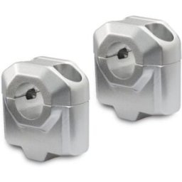 Riser Manubrio Sw-Motech Diametro 22 mm Argento