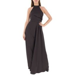 RINASCIMENTO Abito in satin TESTA DI MORO XS