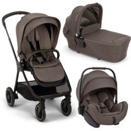 Nuna Trio Triv Next con Seggiolino Auto Arra Flex Chestnut Chestnut