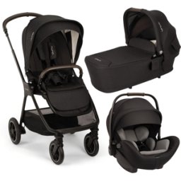 Nuna Trio Triv Next con Seggiolino Auto Arra Flex Caviar Chocolate Caviar Chocolate