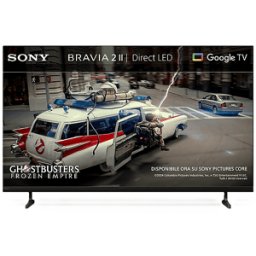 Sony 65 BRAVIA 2 II TV LED, SMART TV, ", Processore 4K X1, Nero, Classe E