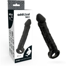 Guaina Fallica con Anello Addicted Toys — Estensione 2,5 cm