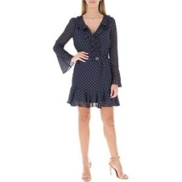 Guess Abito maniche lunghe BLU NAVY L