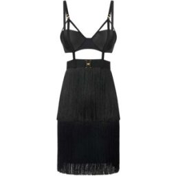 vestiti casual donna elisabetta franchi - abito donna - nero