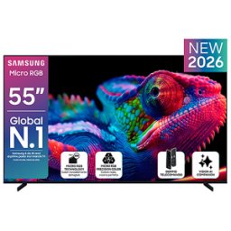 Samsung Micro RGB AI TV 55" MRE55R85HAUXZT, Engine, Color Booster Pro, 4K Upscaling, Motion Xcelerator 144Hz, Dolby Atmos & OTS Lite, Monolith Edge Design, Vision Smart TV, 2026