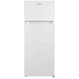 Candy FRIGORIFERO DOPPIA PORTA CDG1S514EW, Capacità netta totale 211 l, Rumorosità: 41 dB(A), 3 ripiani, Dimensioni: L 54 cm A 143 P 55,1 cm, Bianco, Classe E