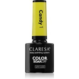 Claresa SoakOff UV/LED Color Candy gel smalto colore 1 5 g