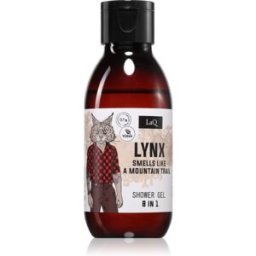 LaQ Lynx From Mountain gel doccia rinfrescante 8 in 1 100 ml
